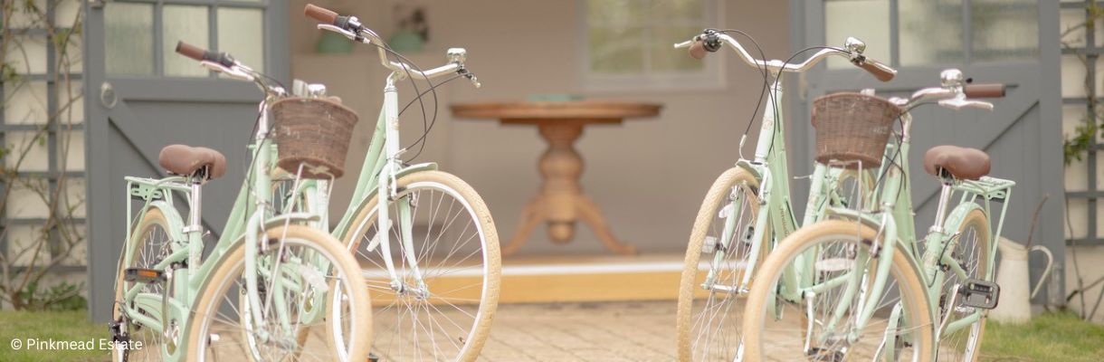 Bicycles at Pinkmead Estate